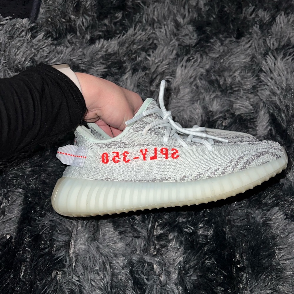 Yeezy blue tint sneakers